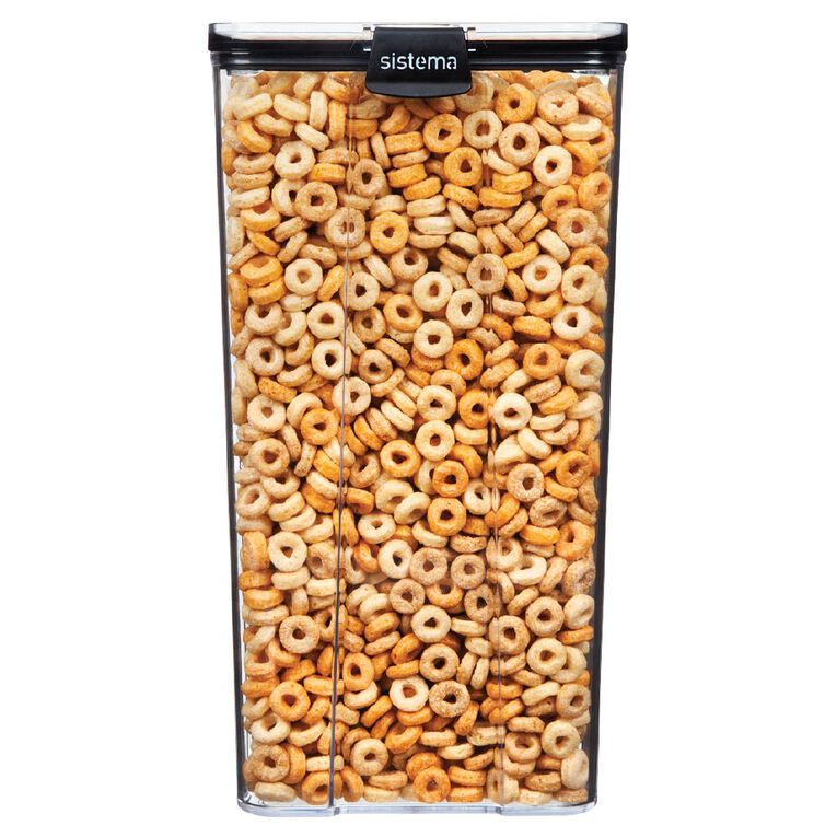 Sistema Ultra Tritan Canister Square Black 4L, , hi-res