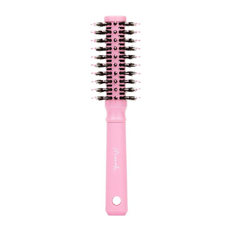 Mermade Hair Mini Round Brush Pink, , hi-res