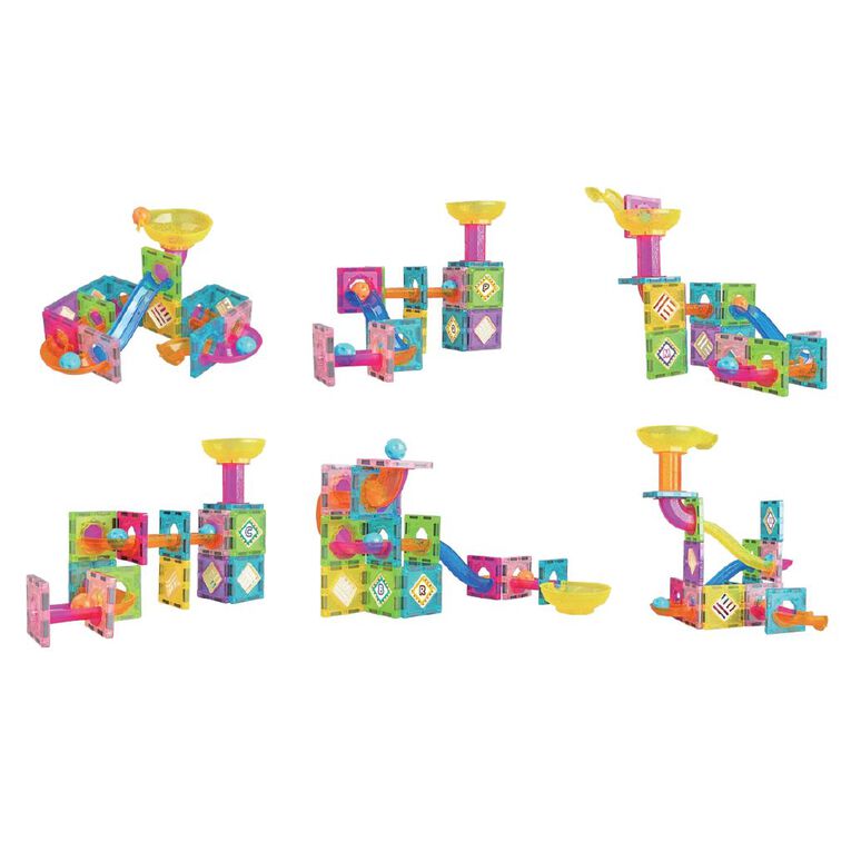 Play Studio Magnetic Tiles Pipeline 47 Pieces, , hi-res