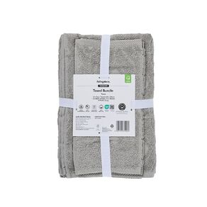 Living & Co Towel Bundle Diamond Grey One Size