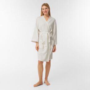 H&H Women's Waffle Robe