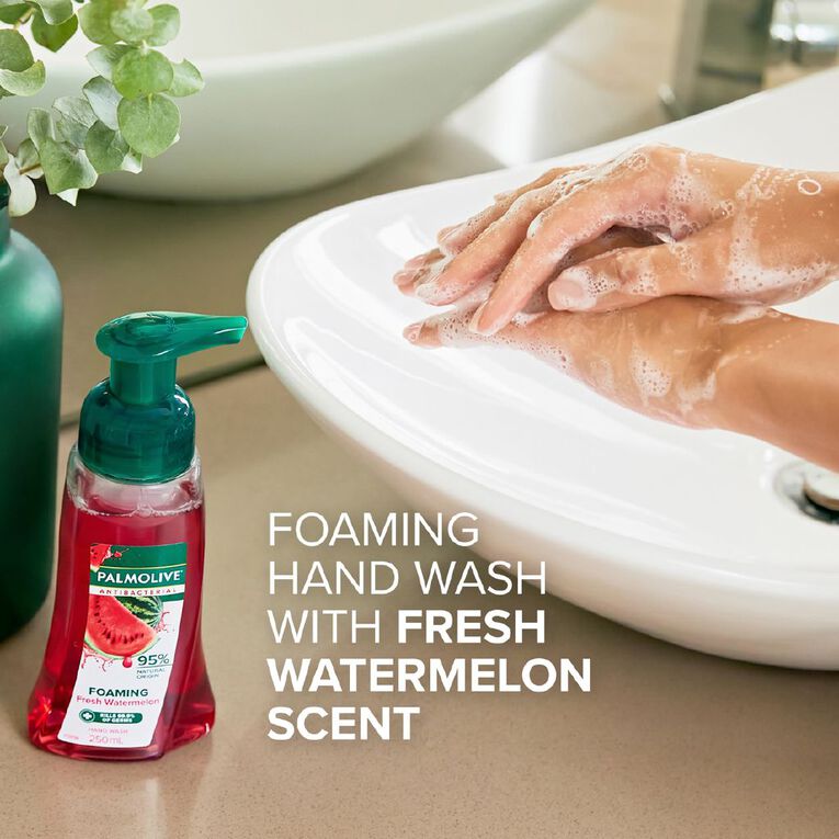 Palmolive Foaming Liquid Handwash Watermelon 250ml, , hi-res