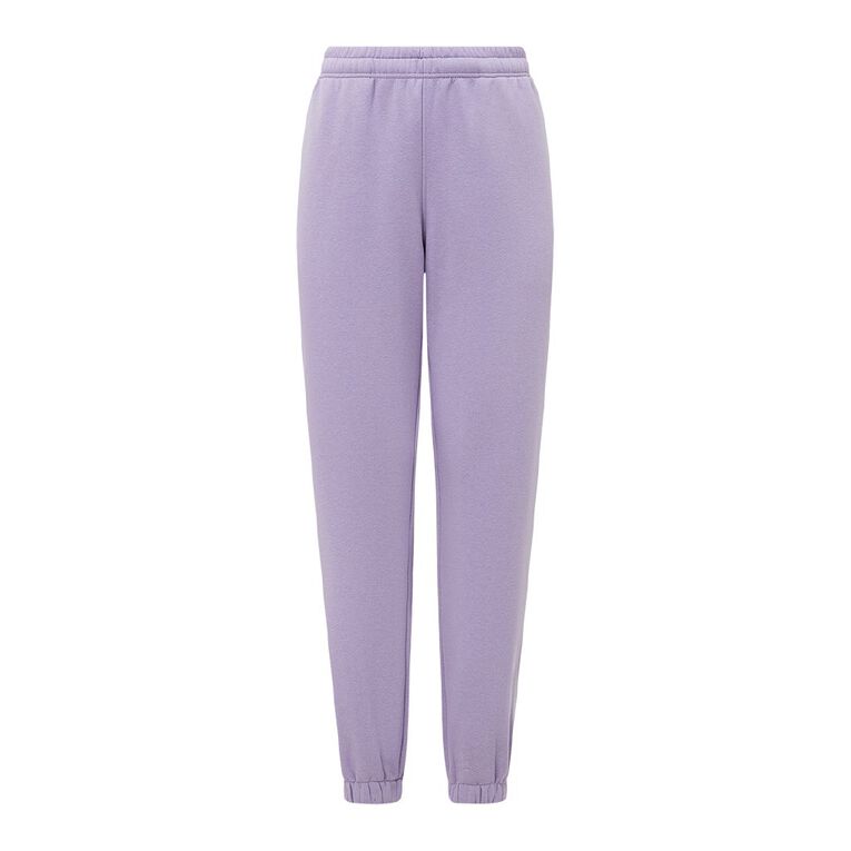 H&H Women's Essential Trackpants, Purple Light, hi-res