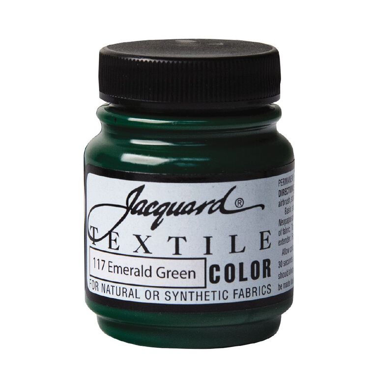Jacquard Textile Colours 66.54ml Emerald Green, , hi-res