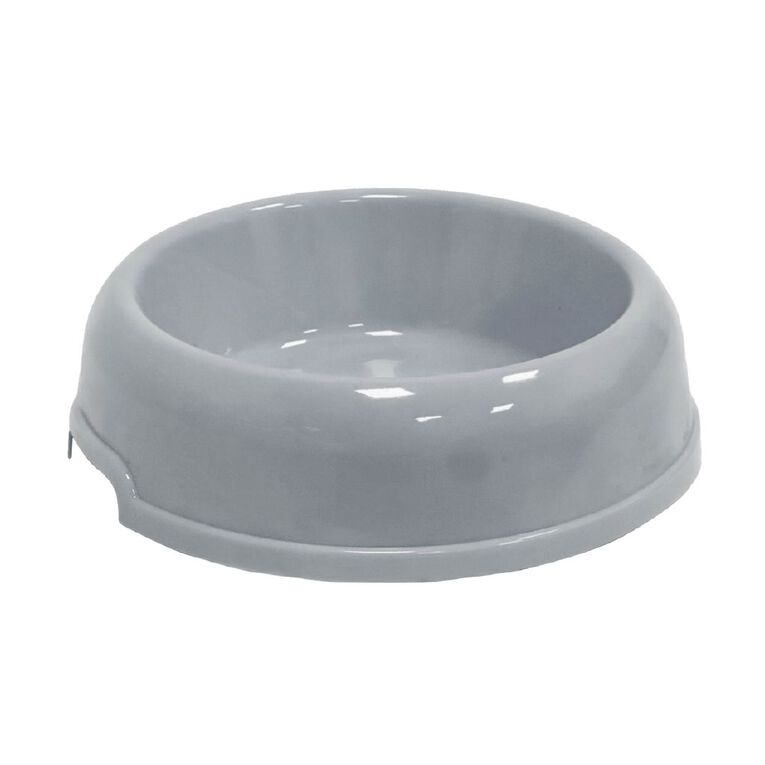 Petzone Plastic Bowl Large Grey