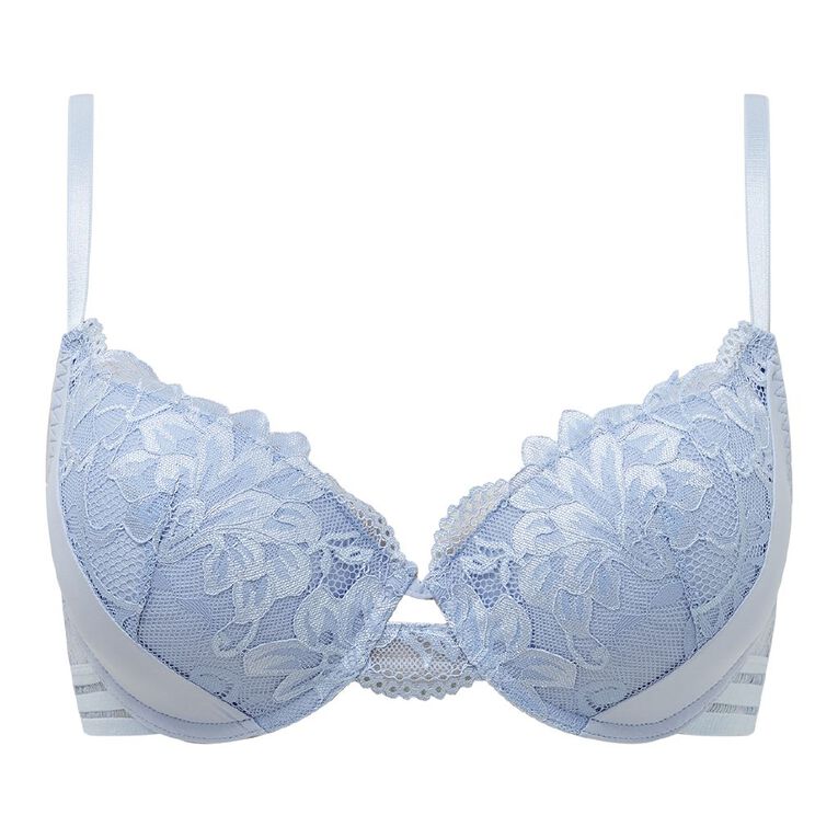 H&H Women's Elegance Contour Bra, Blue Light, hi-res