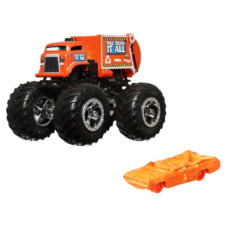 Hot Wheels Monster Truck 1:64 Scale Plus Promo Car, , hi-res