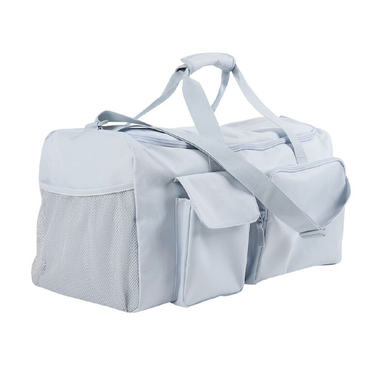 Living & Co 2 Pocket Duffle Bag Grey 45L, , hi-res