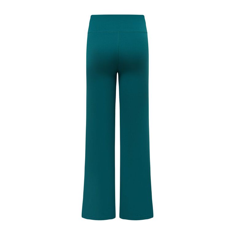 Active Intent Women's Soft Wide Leg Leggings, Green Dark, hi-res