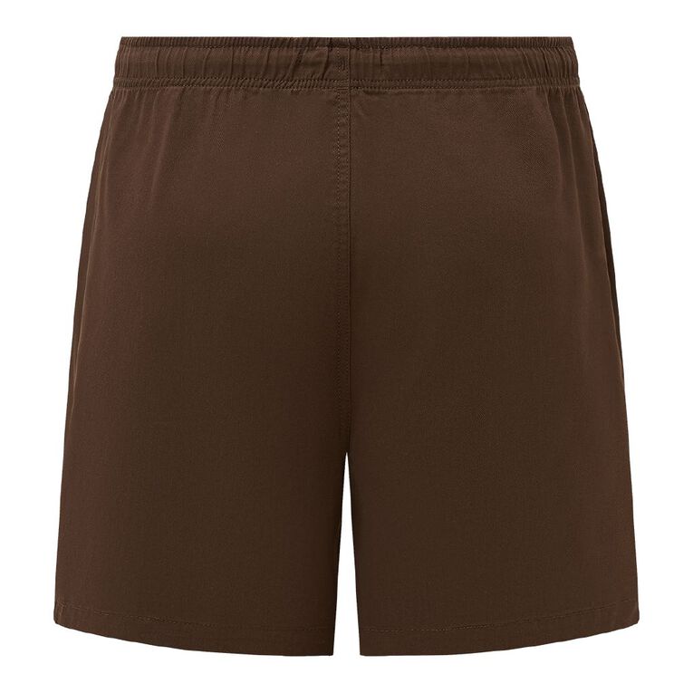 H&H Men's Woven Shorts, Brown Dark, hi-res