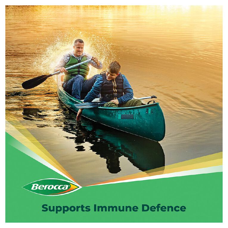 Berocca Energy Vitamin B & C Orange Flavour Effervescent Tablets 30 Pack, , hi-res