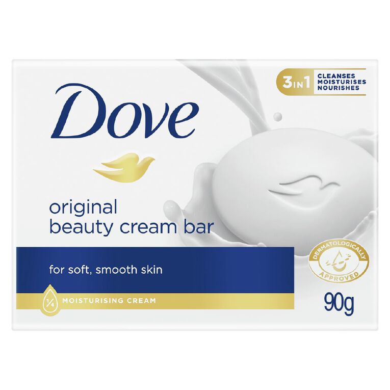 Dove Original Beauty Cream Bar White 90g, , hi-res