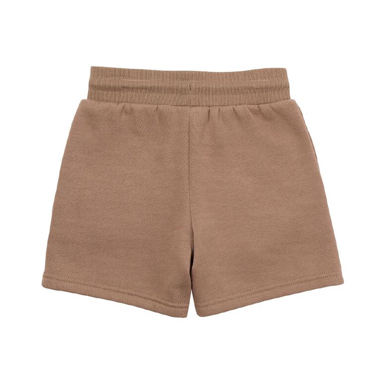 Minecraft Fleece Shorts, Brown Mid, hi-res