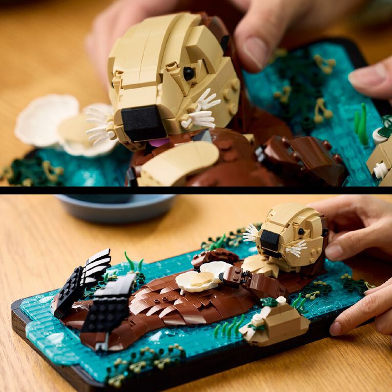 LEGO IDEAS Sea Otters 21366, , hi-res