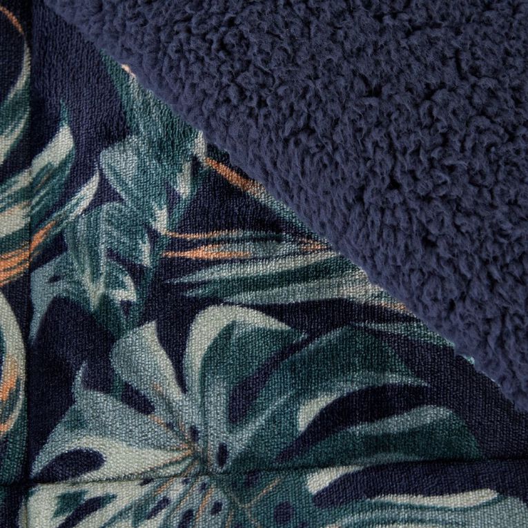 Living & Co 3 Piece Comforter Midnight Forest Multi-Coloured Queen, , hi-res