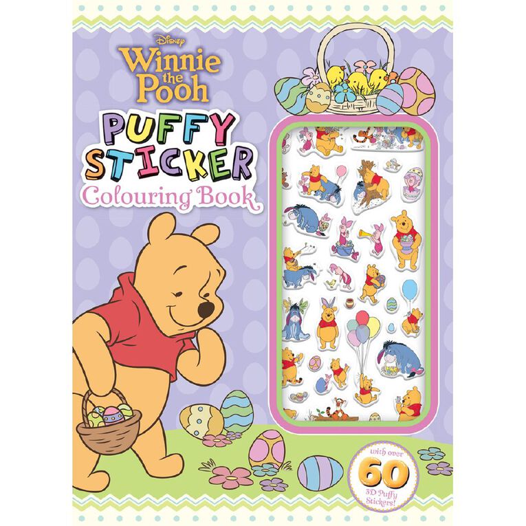 Disney Winnie The Pooh: Easter Puffy Sticker Book, , hi-res