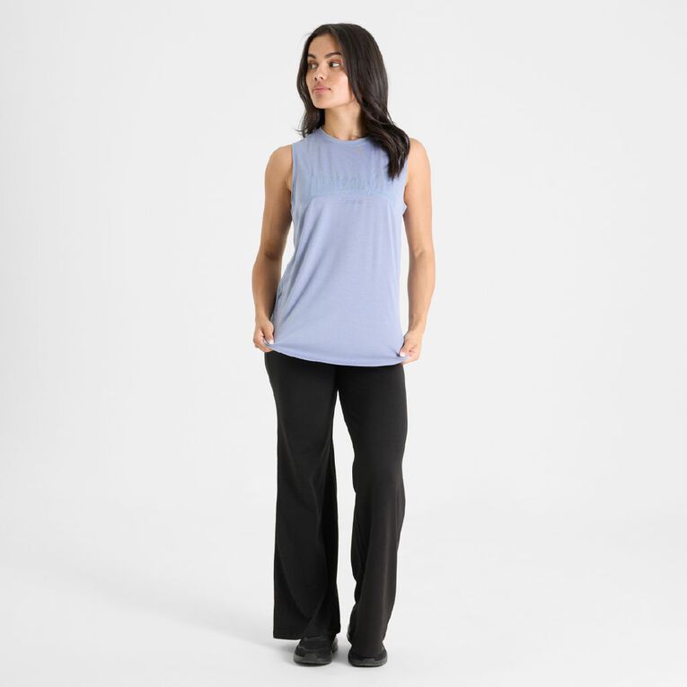 Lonsdale Women's Malden Tank, Blue Light, hi-res