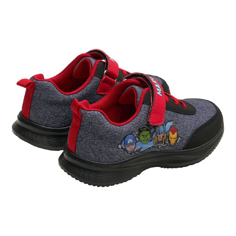 Marvel Senior Kids' Trainers, Black, hi-res