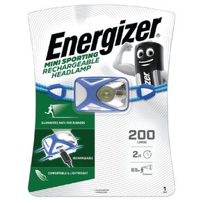 Energizer Recharge Sport Headlight 200 Lumens