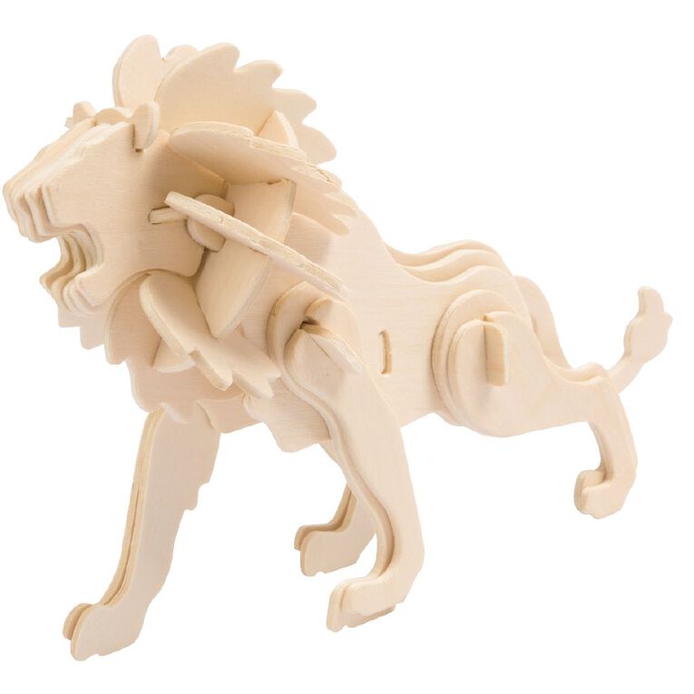 Play Studio 3D Wooden Animal Puzzle, , hi-res