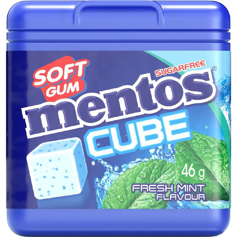 Mentos Cube Gum Mint 46g