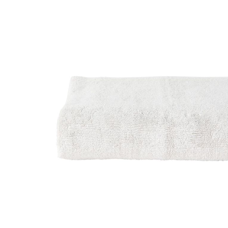 Living & Co Plush Plain Spa Towel Grey Light, , hi-res