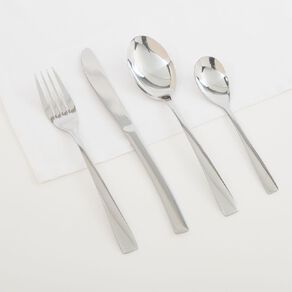Living & Co Seattle Cutlery Set Stainless Steel 40 Pack