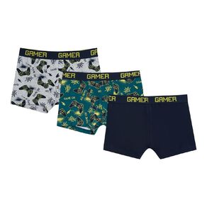 H&H Boys' Printed Trunk 3 Pack