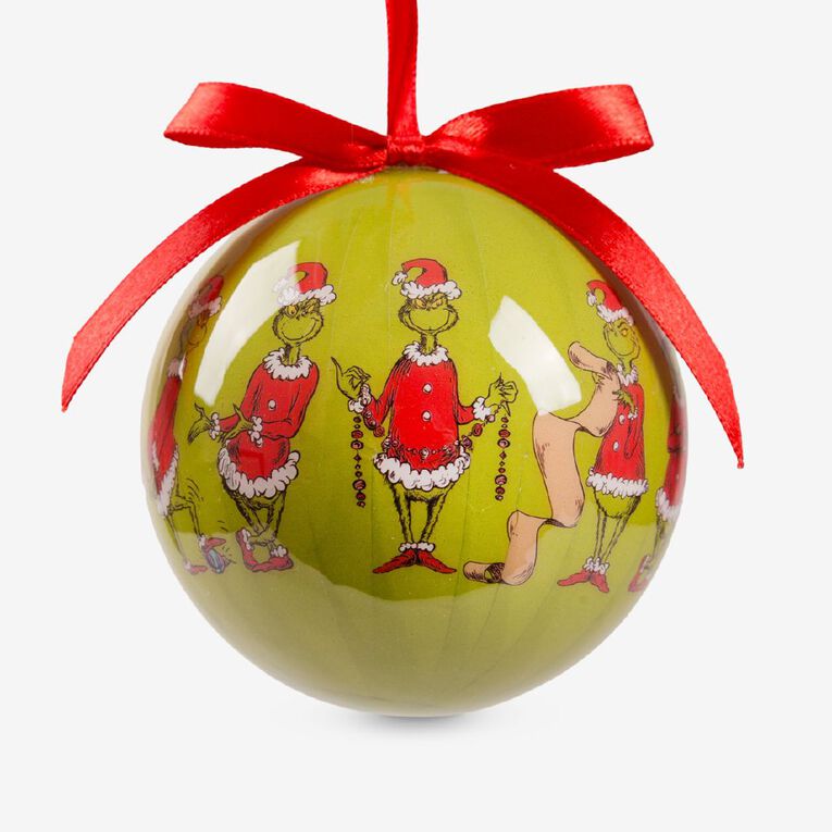 Grinch Baubles 6 Pack, , hi-res