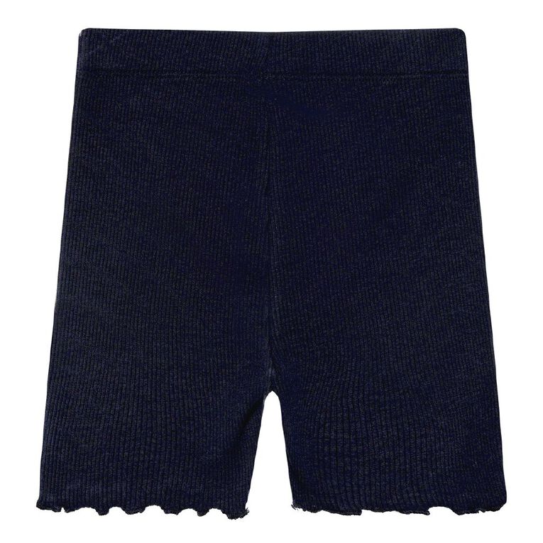 Young Original Preschool Plain Bike Shorts, Blue Dark, hi-res