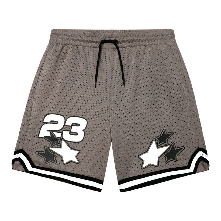 Young Original Basketball Shorts, Brown Mid, hi-res