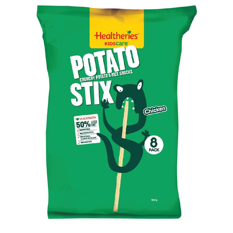Healtheries Potato Stix Chicken 8 Pack, , hi-res