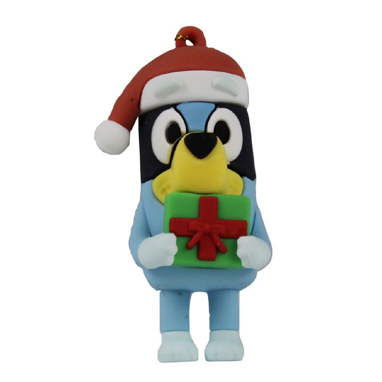 Bluey Present 3D Christmas Tree Decoration, , hi-res