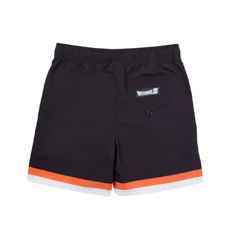 Dragon Ball Z Microfibre Swim Shorts, Black, hi-res