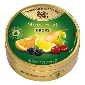 cavendish & harvey sweets mixed fruit drops 1 each