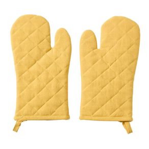 Living & Co Oven Glove Ochre Yellow 2 Pack