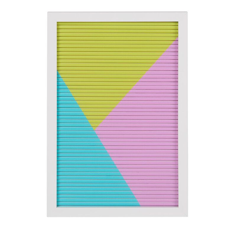 Living & Co Geo Letterboard 22 x 32cm, , hi-res