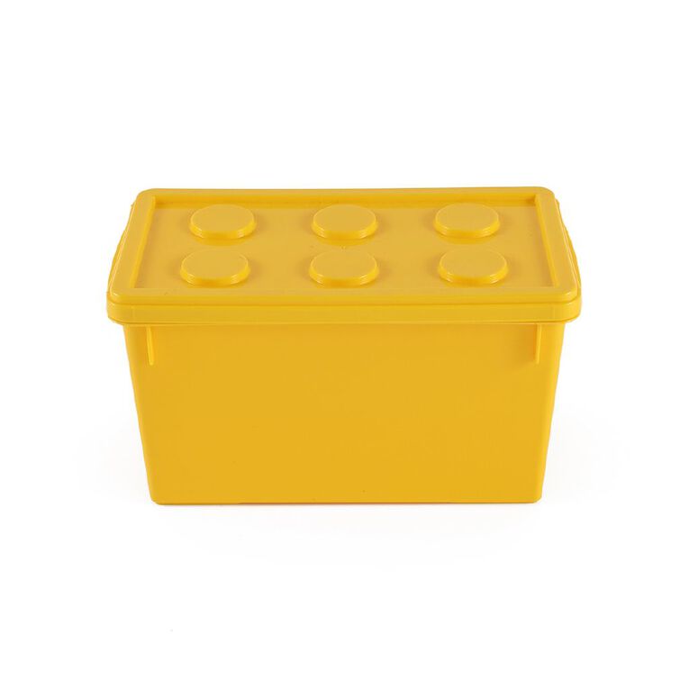 Living & Co Kids Kids Fun Storage Box Yellow, , hi-res