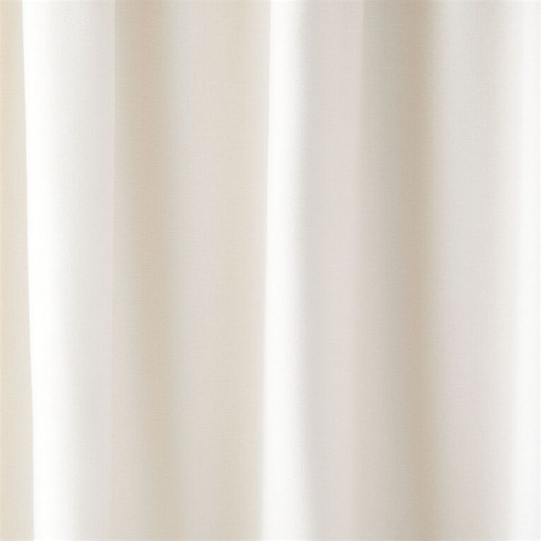 Living & Co Studio Curtains Natural 150-230cm Wide/160cm Drop, , hi-res