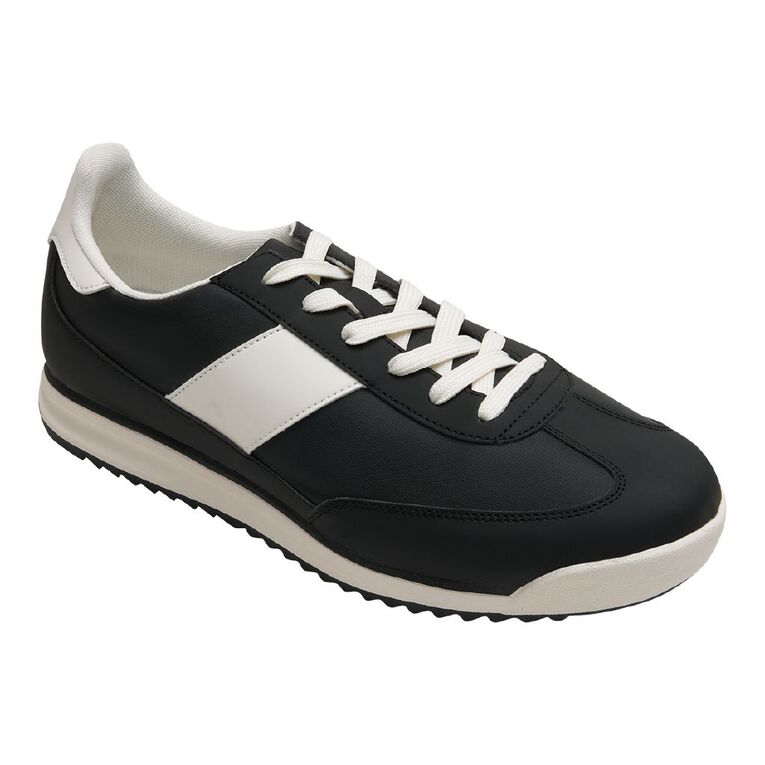 H&H Men's Reese Sneakers, Black, hi-res