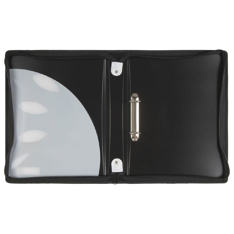 ColourHide My Zip Binder Black, , hi-res