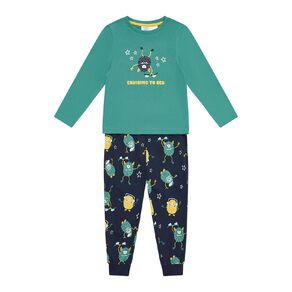 H&H Boys' Knit Pyjama Set