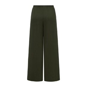 H&H Women's Tie Waist Linen Blend Pants