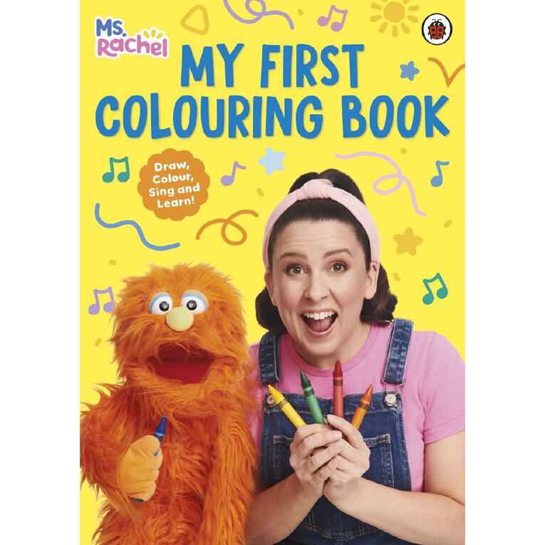 Ms Rachel: My First Colouring Book by Ms Rachel, , hi-res