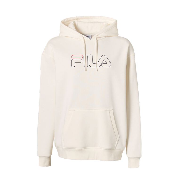 Fila Women's Relaxed Hoodie, Cream, hi-res