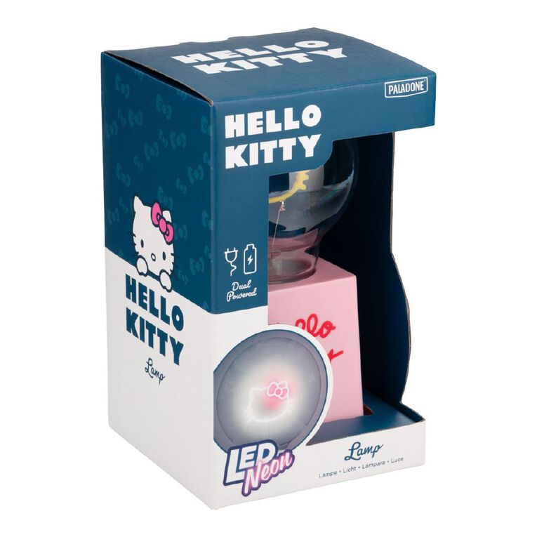 Paladone Hello Kitty LED Neon Bulb Lamp Battery Powered, , hi-res