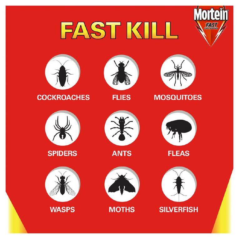 Mortein Aerosol Fast Knockdown 300g, , hi-res