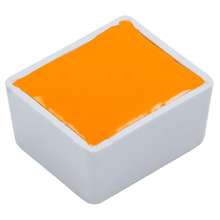 BLOCKX Watercolour Half Pan S3 312 Cadmium Yellow Orange, , hi-res