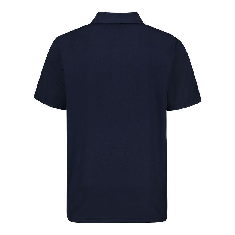 Active Intent Men's Cooldry Polo, Blue Dark, hi-res