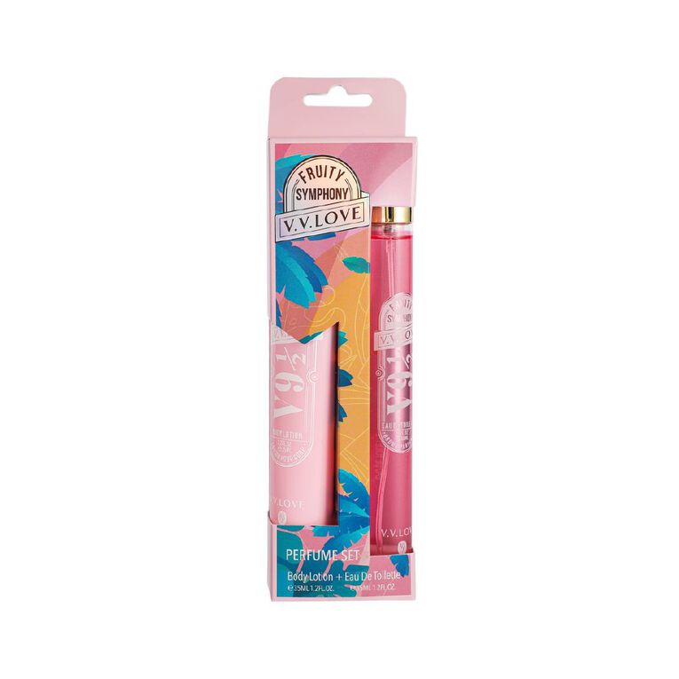 VV Love Fruity Symphony Frangrance & Lotion 35ml Giftset, , hi-res
